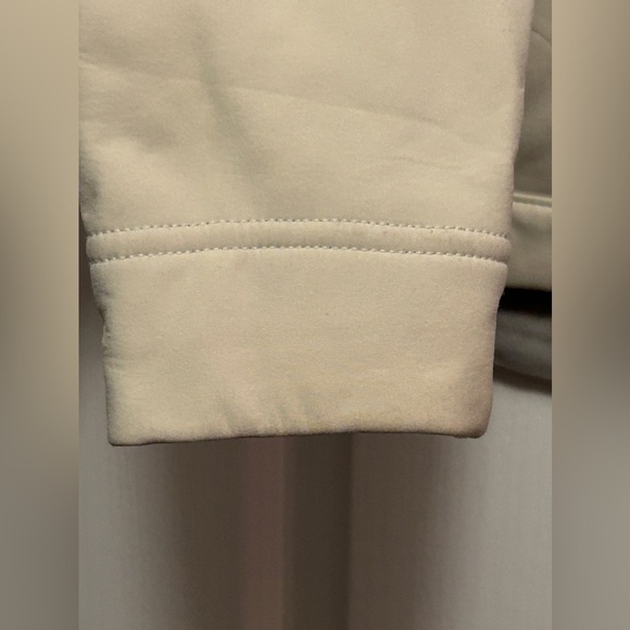 The North Face Apex Womens S Jacket cream gray full zip outdoors cozy hiking - Picture 10 of 16